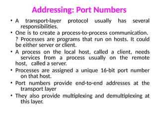 Transport layer in CN computer Networks from Anna University syllabus ...