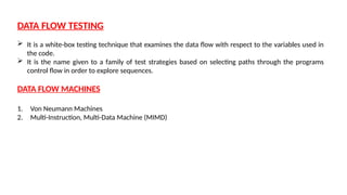 Comprehensive Guide to Data Flow Testing and Domain Analysis in ...