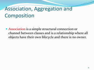 CS8592-OOAD-UNIT II-STATIC UML DIAGRAMS PPT | PPTX