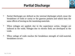 Breakdown in Liquid and Solid for High Voltage Engineering | PPTX