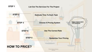 Pricing Models Used by Interior Designers | PPTX