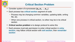 Unit 2 Process Synchronization semaphore | PDF