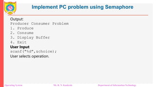 Unit 2 Process Synchronization semaphore | PDF