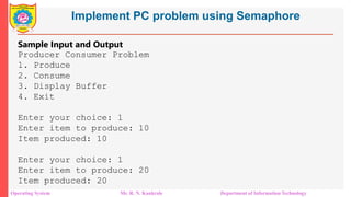 Unit 2 Process Synchronization semaphore | PDF