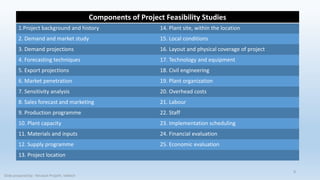 UNIT 2 PROJECT FEASIBILITY STUDIES | PPTX