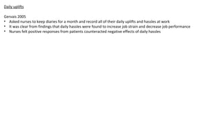 Daily Uplifts Examples Unit 2 psychology revision powerpoint | ODP