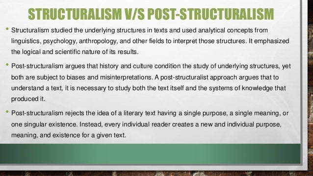 The New Criticism Structuralism New Historical And