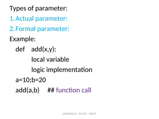 UNIT 2 PY.ppt - CONTROL STATEMENT IN PYTHON | PPT