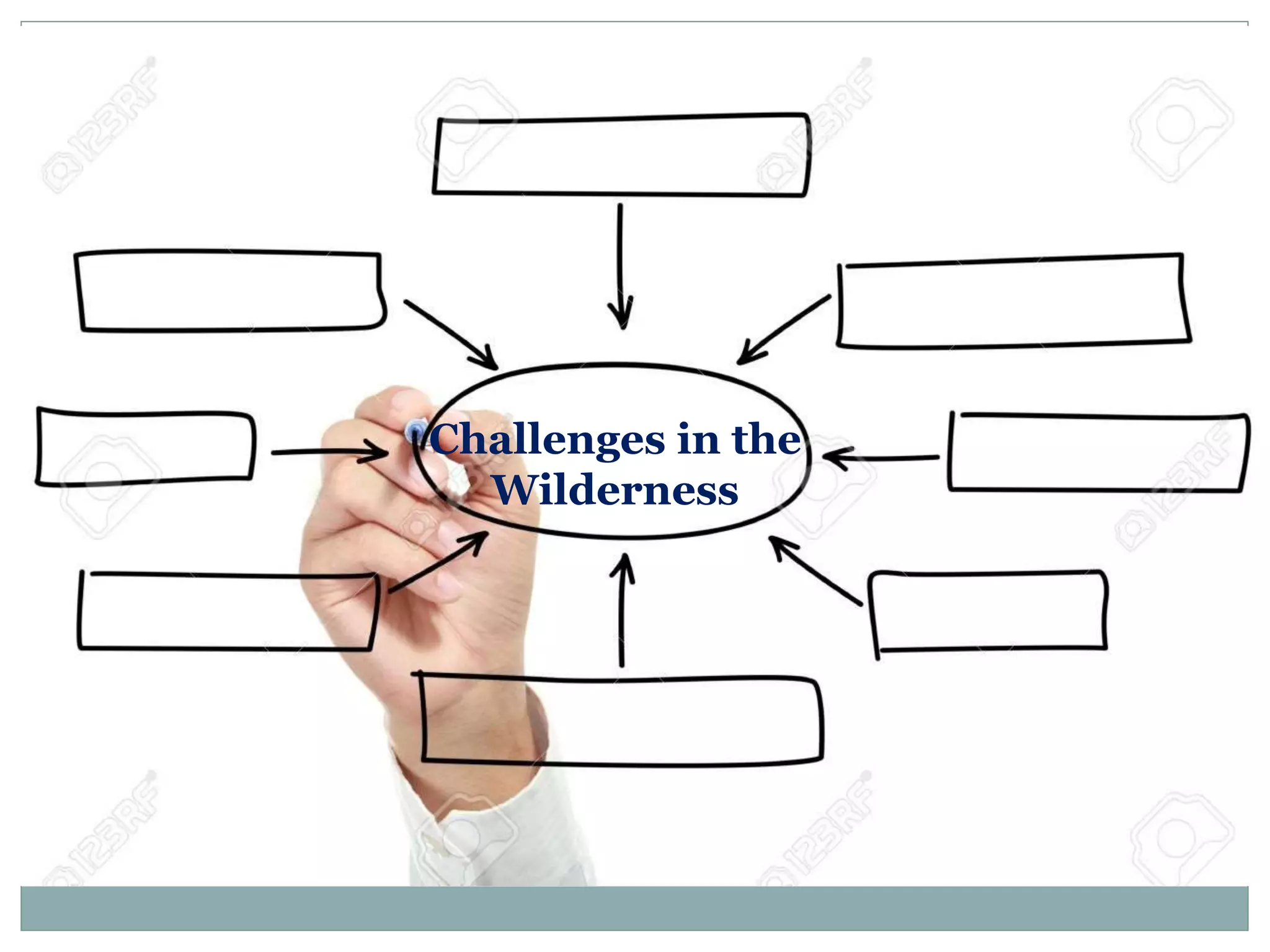 Challenges in the
Wilderness
 