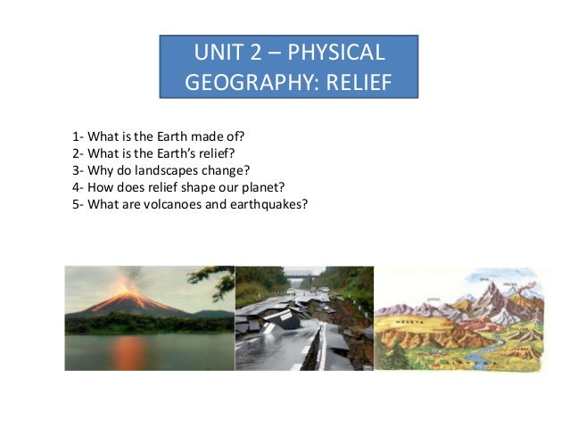 What does physical geography