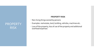 Properties Risk Personal Risk RISK.pptx