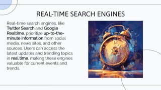 Unit 2 search-enginesand types of search engine | PDF