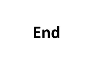 End
 