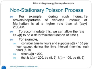 Unit 2_ Simulation of Continuous and Discrete System.pptx