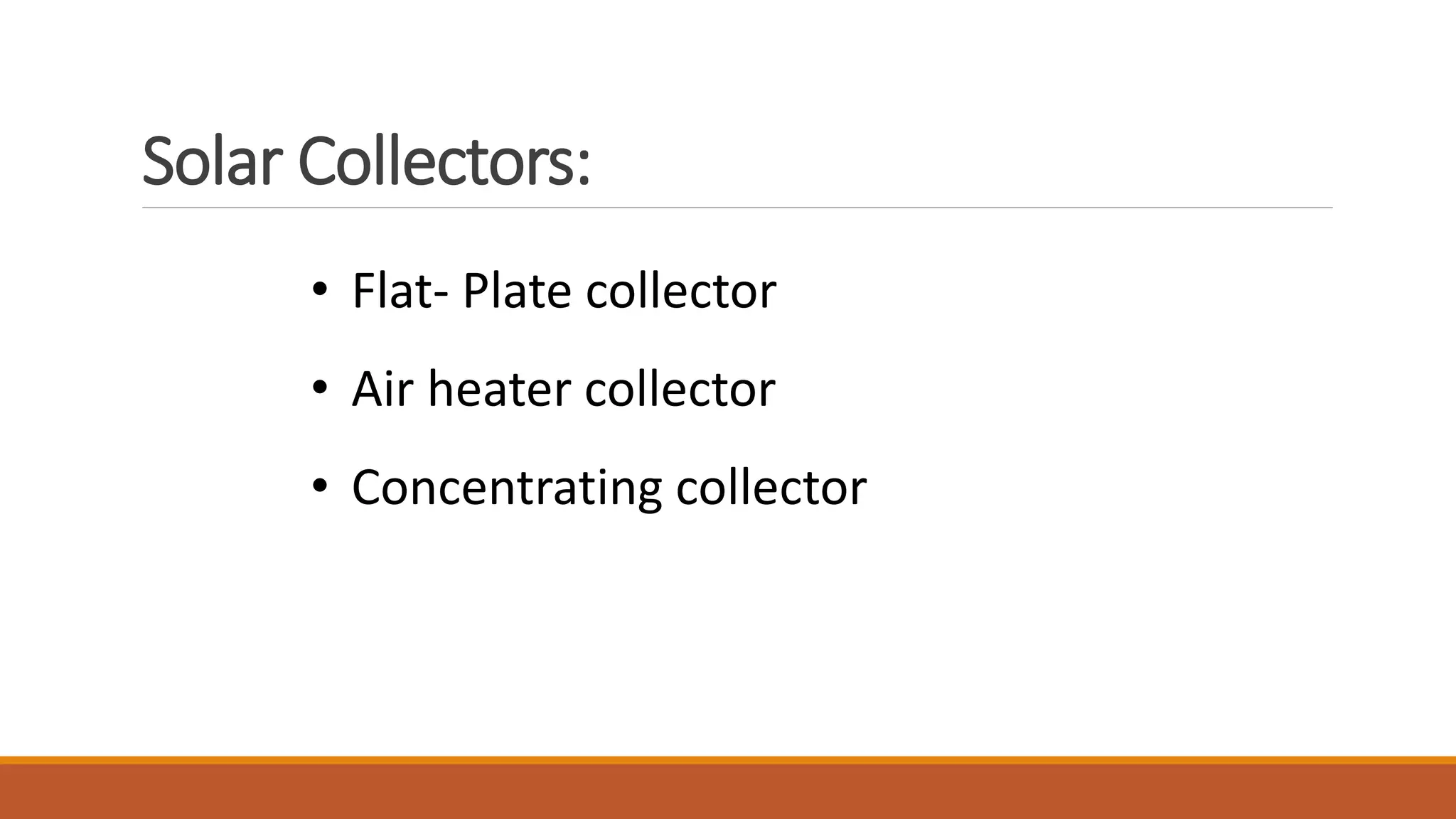 Solar energy introduction