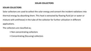 Solar energy introduction