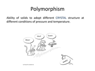 Polymorph Solid State Basic solid state chem | PPTX