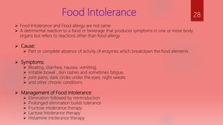 Fructose Intolerance Rash UNIT - 2 - SPORTS & NUTRITION | PPTX