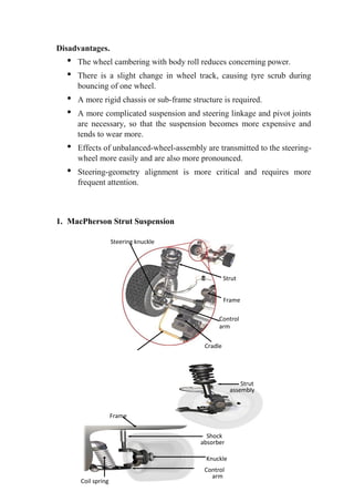 Spring Cambering Unit Unit 2 : Suspension System | PDF