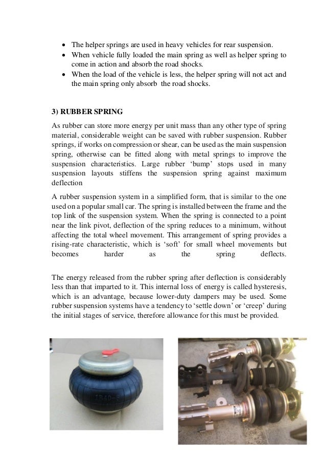 Unit 2 Suspension System