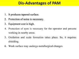 Dis-Advantages of PAM
 