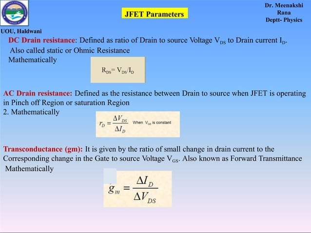 Unit 2 (Transistor - Trans - resistor).pptx
