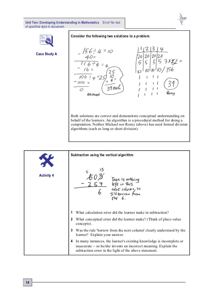 Contrasting relational understanding and instrumental understanding essay 06 picture