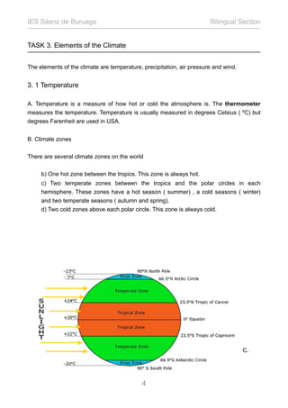 Unit 3. Weather and climate | PDF