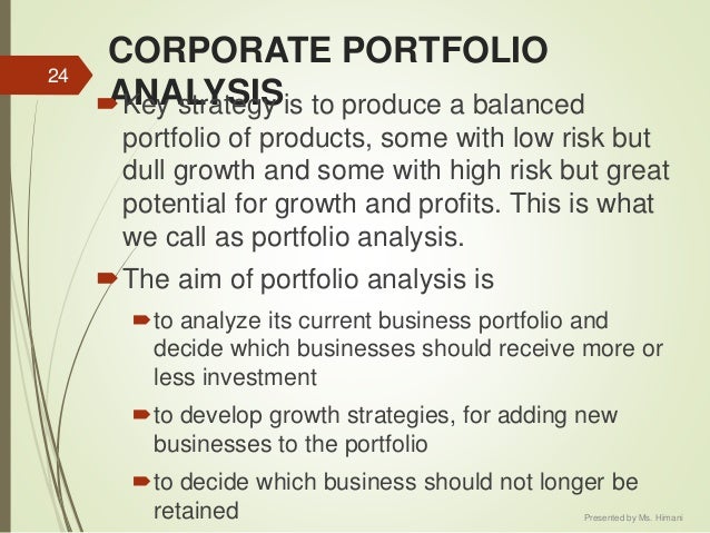 business portfolio analysis