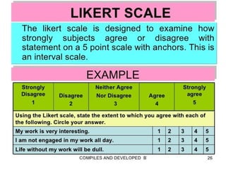 Measurement, Scaling, Instrument Designing and Sampling
3-58
 