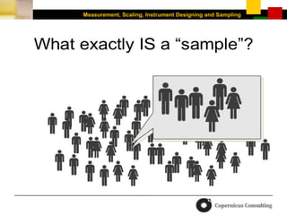 Measurement, Scaling, Instrument Designing and Sampling
3-72
 