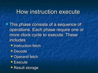 Executing Instructions Methods Unit 3 | PPT