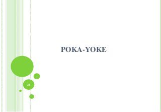 POKA-YOKE
24
 