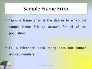 Sampling by Amitabh Mishra | PDF
