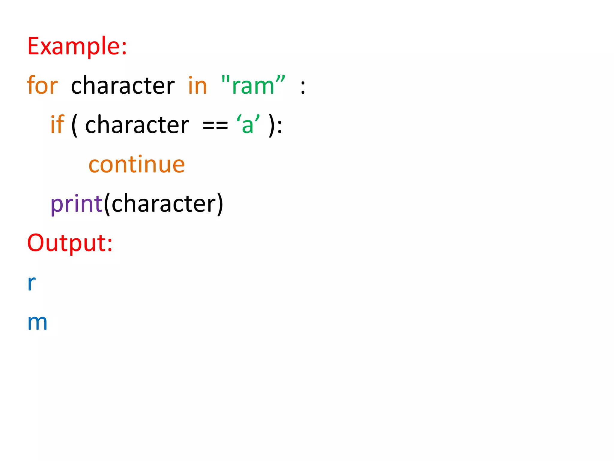 Python Unit 3 - Control Flow and Functions | PDF | Programming ...