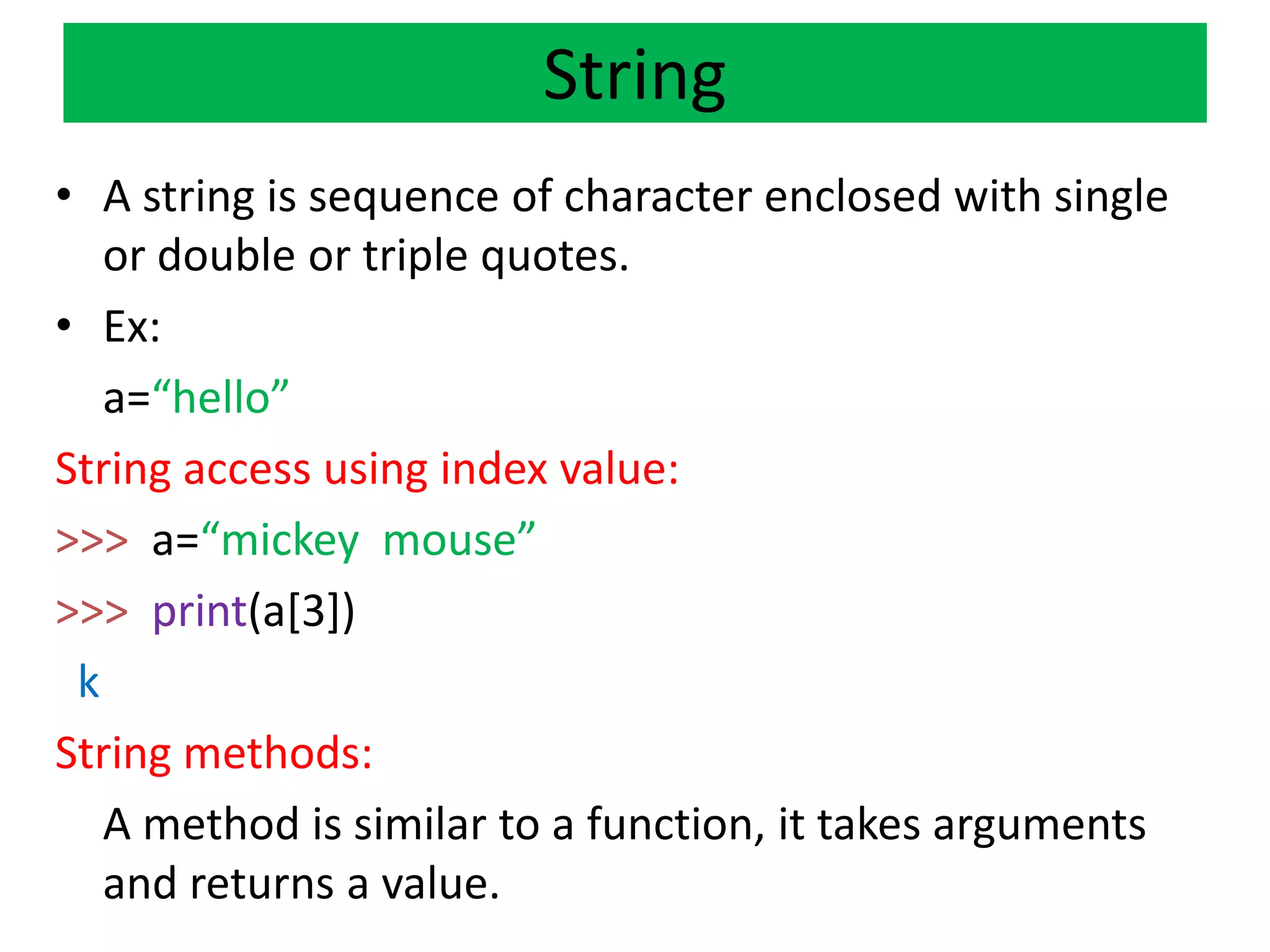 Python Unit 3 - Control Flow and Functions | PPT