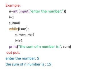Python Unit 3 - Control Flow and Functions | PDF