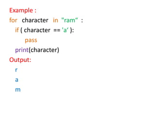 Python Unit 3 - Control Flow and Functions | PDF
