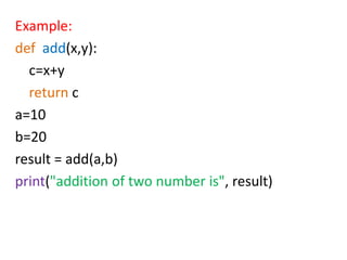 Python Unit 3 - Control Flow and Functions | PDF