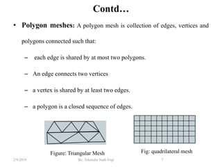 B. SC CSIT Computer Graphics Unit 3 By Tekendra Nath Yogi | PPTX