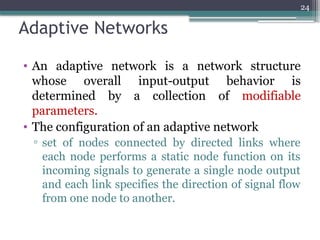Adaptive Network Coding UNIT 3 - Neural networks feed forward n/w | PPTX