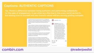 @traderjoeslist
Captions: AUTHENTIC CAPTIONS
Tip: There’s a difference between being authentic and performing authenticity...