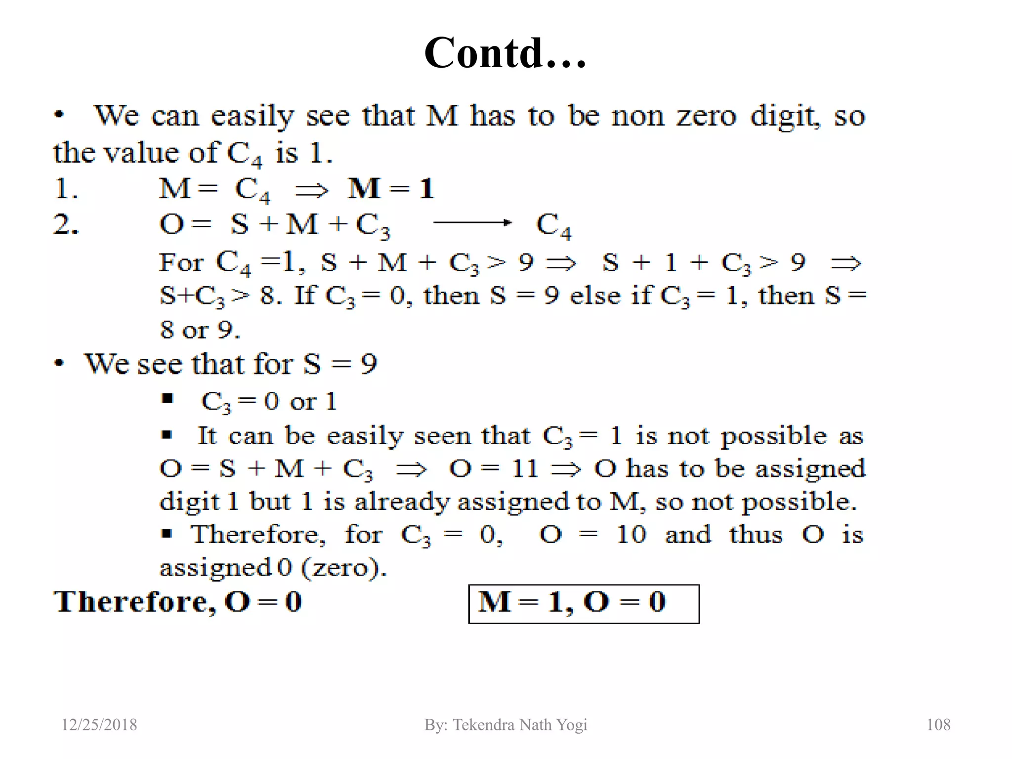 Contd…
10812/25/2018 By: Tekendra Nath Yogi
 
