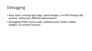 Database design and error handling | PPT