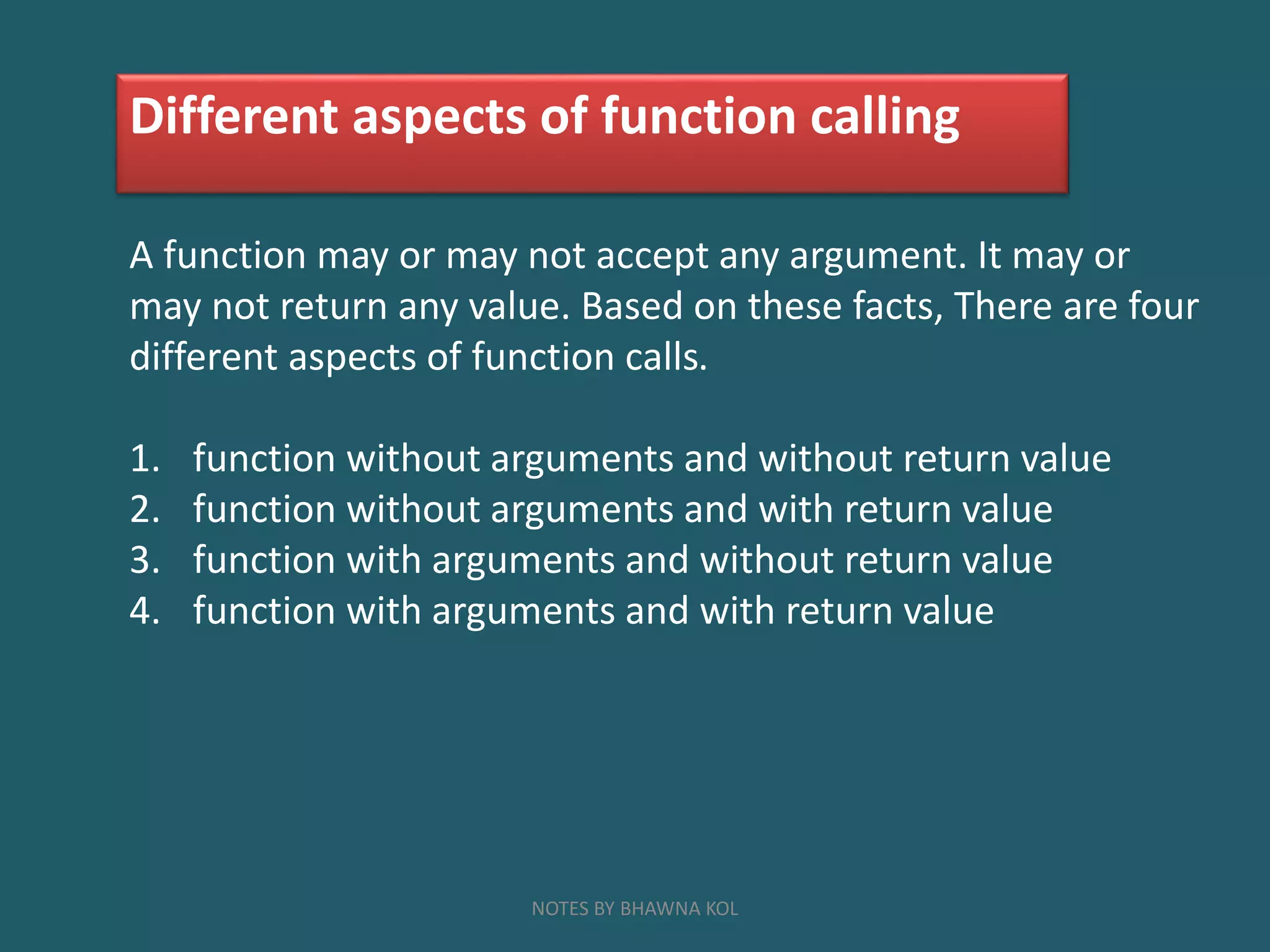 Modular Programming in C | PDF