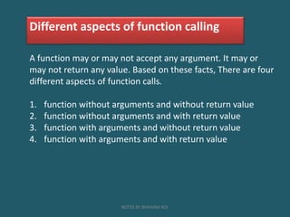 Modular Programming in C | PDF