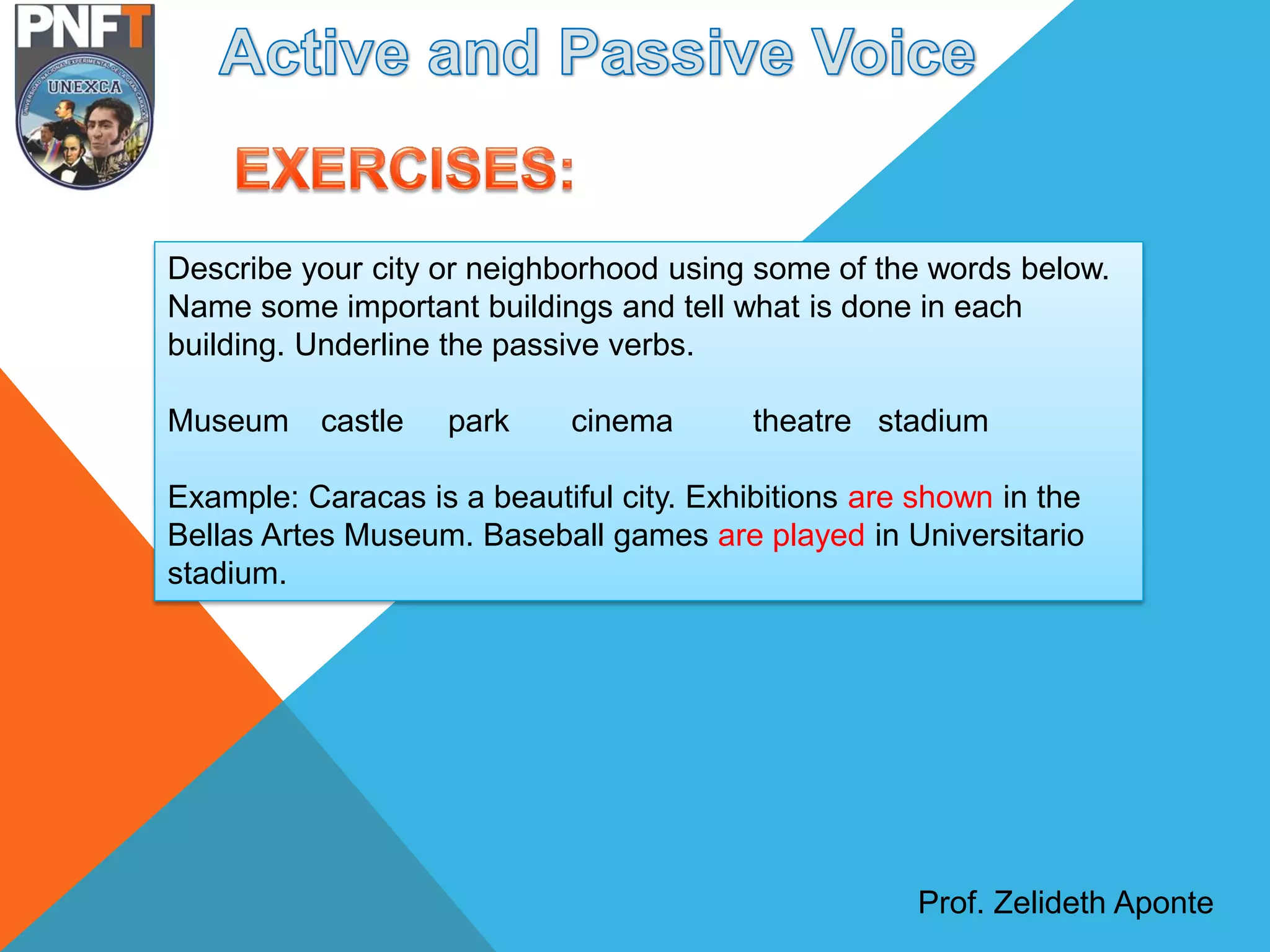 Unit 3. active and passive voice | PDF
