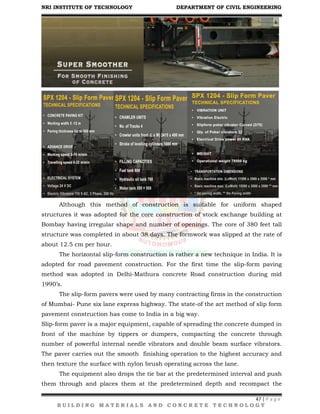Building Materials and Concrete Technology Unit 3 | PDF