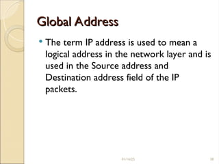 unit3- ppt computer networks - network layer | PPT