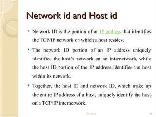 unit3- ppt computer networks - network layer | PPT